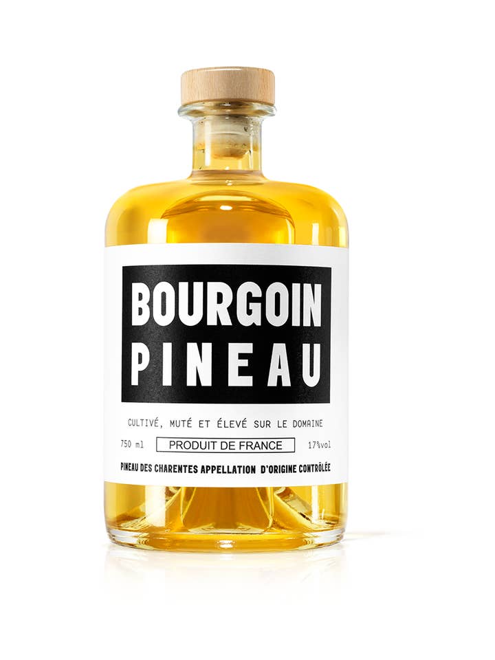 Pineau des Charentes Bourgoin invecchiato ossidativamente 17% 75 cl per la vendita all'ingrosso da parte di BOURGOIN COGNAC