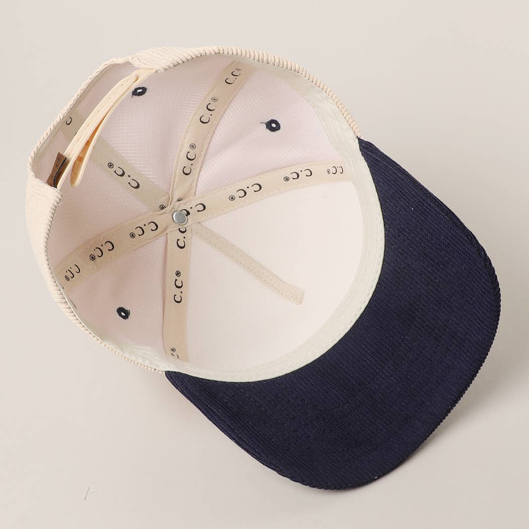 Fashion City - Wholesale Truckerpet - Dames - MAKIN' COWBOYS CRY Corduroy Trucker Pet19