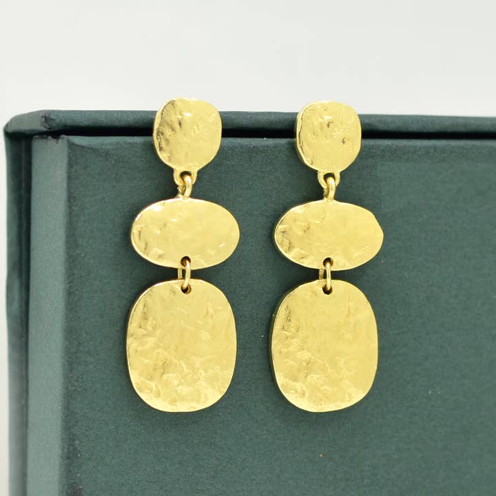 Schmuckoo Berlin - Wholesale Dangle Earrings - Carol Boho Chic Earrings Gold Plated1