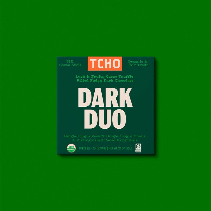 TCHO - Wholesale Chocolate Bar - Dark Duo1