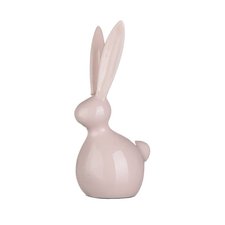 Shoeless Joe Ltd - Wholesale Decorative Figurine - Pastel Pink Majestic Bunny