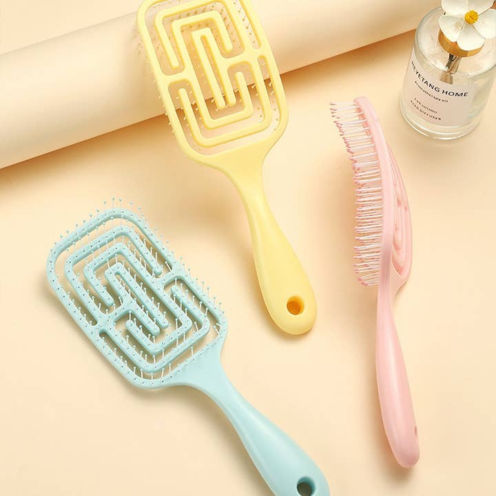 SQUARE HANDLE QUICK-DRYING MASSAGE COMB_CWAHA1878 for wholesale by ACCITY