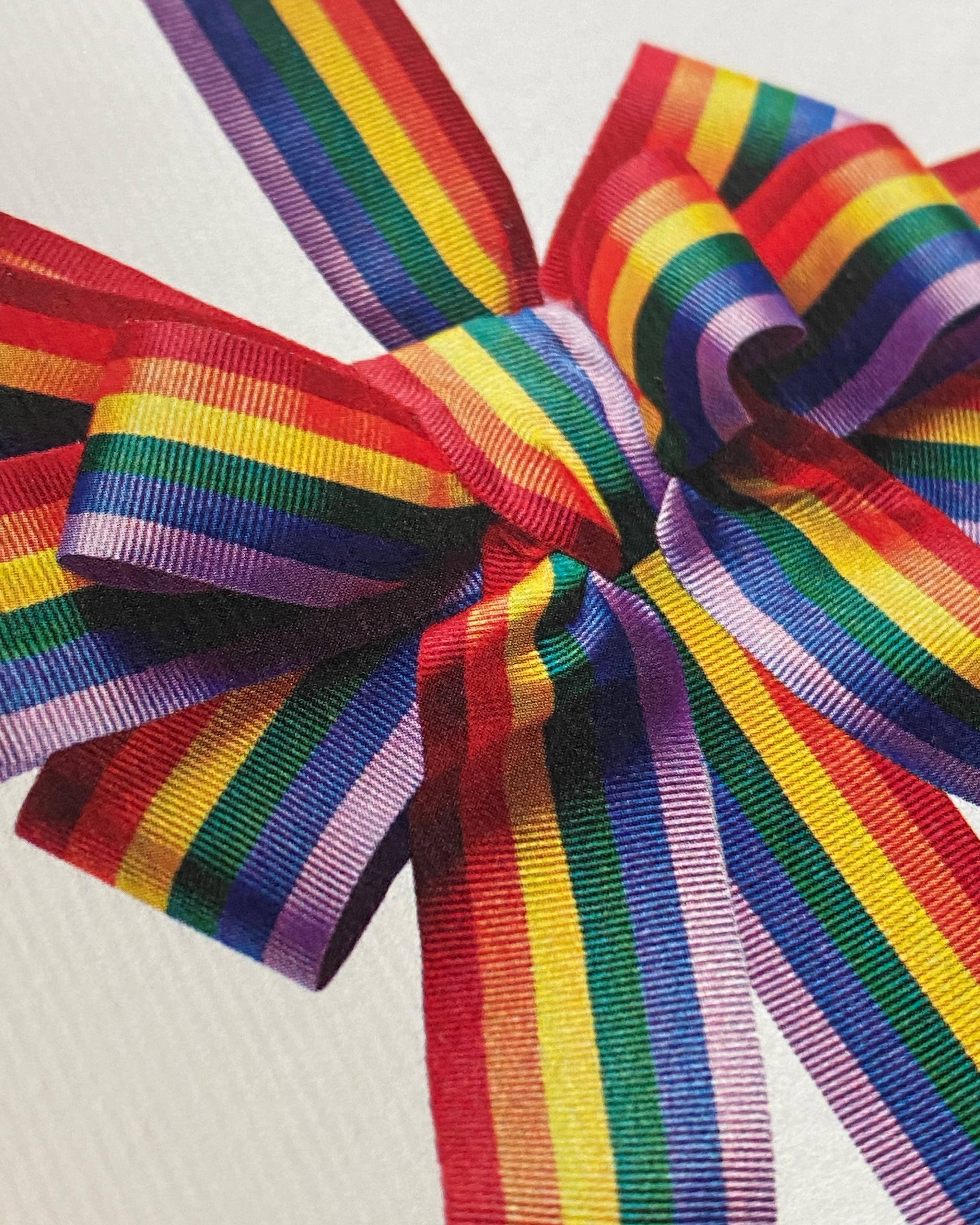 Canonbury Press – wholesale Birthday card – Rainbow Bow Greeting Card | Birthday Card | Luxury Cards2