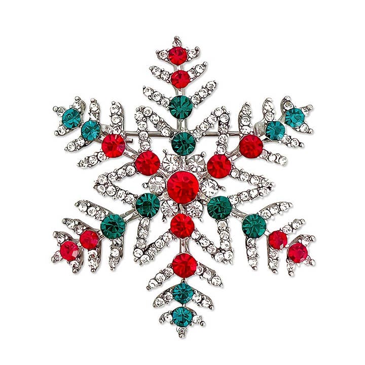 Wrapables.com - Wholesale Brooch - Wrapables Christmas Crystal Rhinestone Brooch Pin0