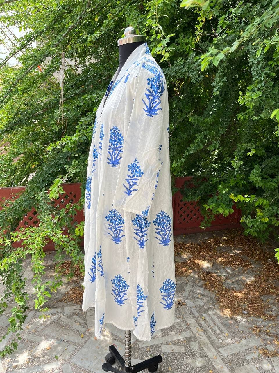 Bhawana Handicrafts - Wholesale Dress - Women's - Cotton Indian Block Print Long Wear Dress for Women3