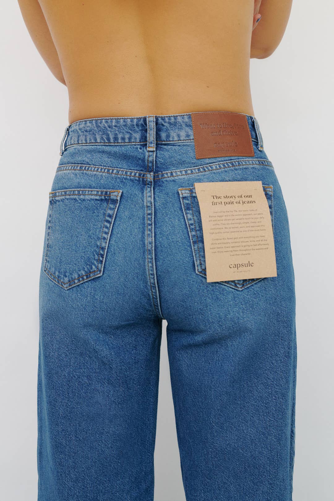 CAPSULE by Agnė Gilytė - Wholesale Jeans - Women's - Jeans 'HARLEM' | wide leg quality denim3
