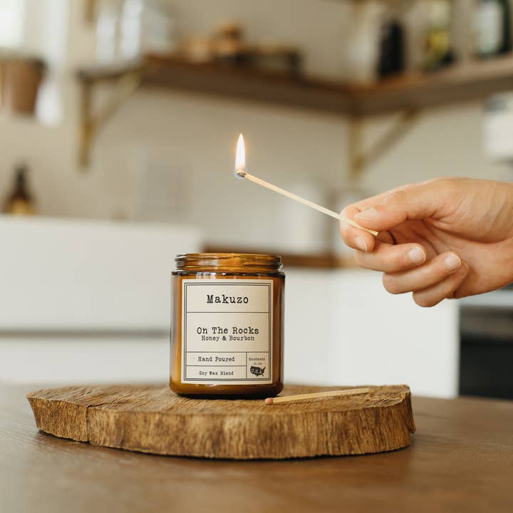 Honey and Bourbon Wood Wick Candle and other Purchase Wholesale makanan ringan kiloan. Free Returns & Net 60 Terms on Faire trending on Faire.