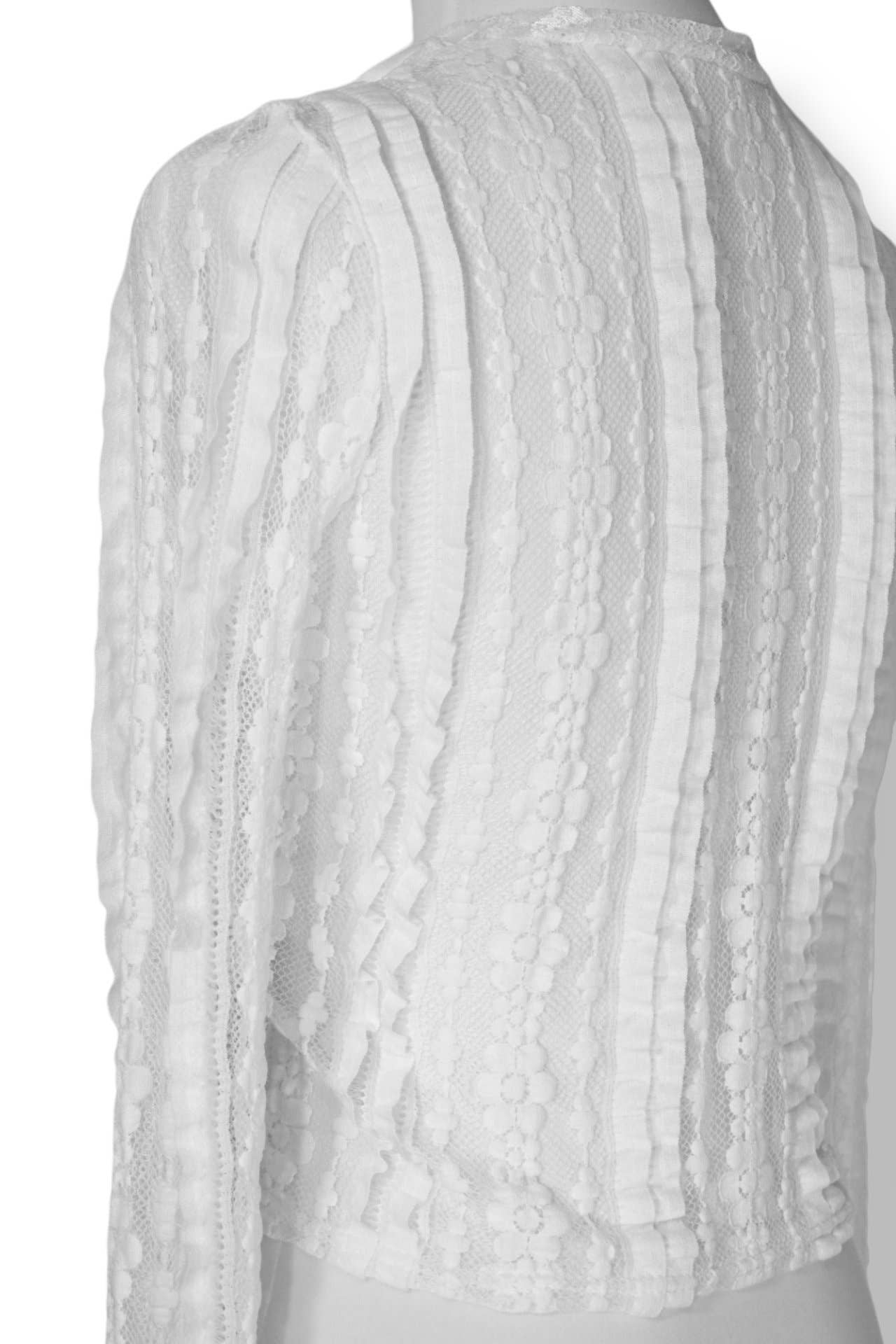 White Elegant Dream Shirt: Viscose Blend with Stretch for wholesale on Faire2