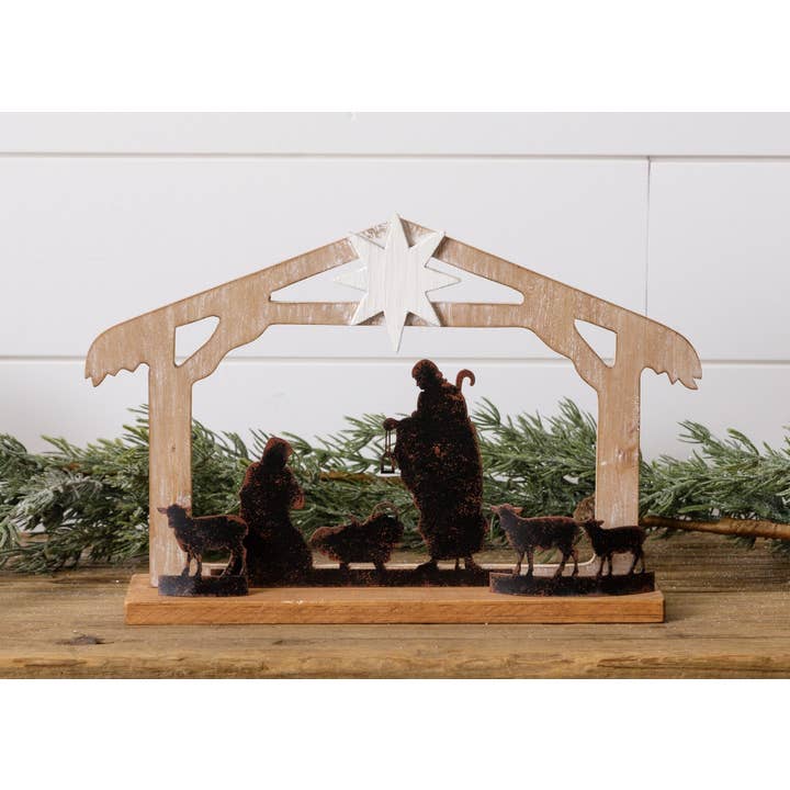 Audrey's Home & Gift - Wholesale Decorative Tabletop Object - Nativity Scene (PC)