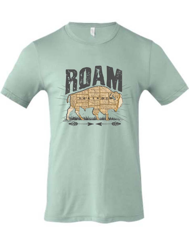 Ranch Swag - Wholesale T-Shirt (Graphic) - Unisex - Buffalo Roam Graphic Tee3