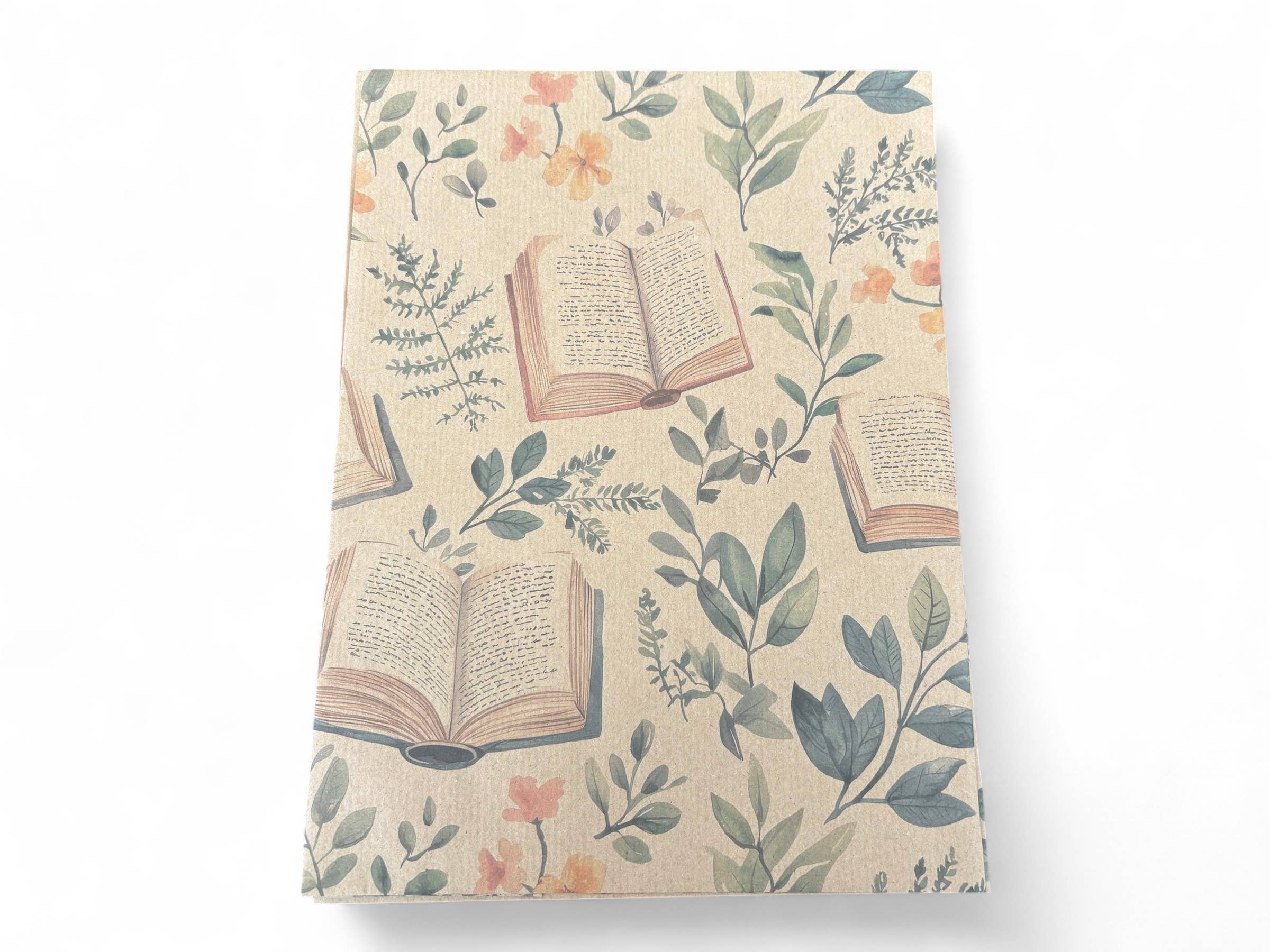 PlanetWrapIt - Wholesale Wrapping Paper Roll - Book Recycled Kraft Wrapping Paper Gift Wrap  2