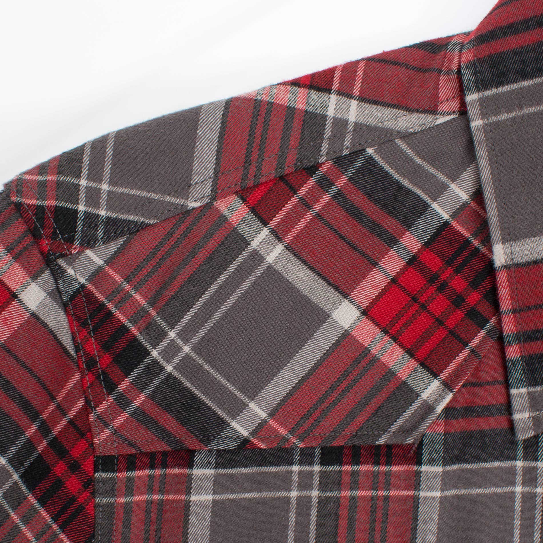 Rodeo Clothing - Wholesale Button Down Shirt - Men's - Men's Western Long Sleeve Flannel Shirts With Snap Buttons43