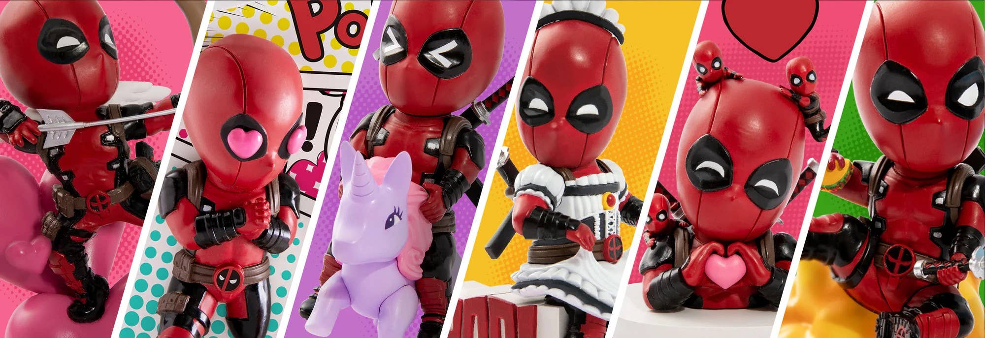 Toys Matter Inc. - Wholesale Figurine Toy - Kids - Marvel Deadpool Classic Series Hero Box - Blind Box CDU13