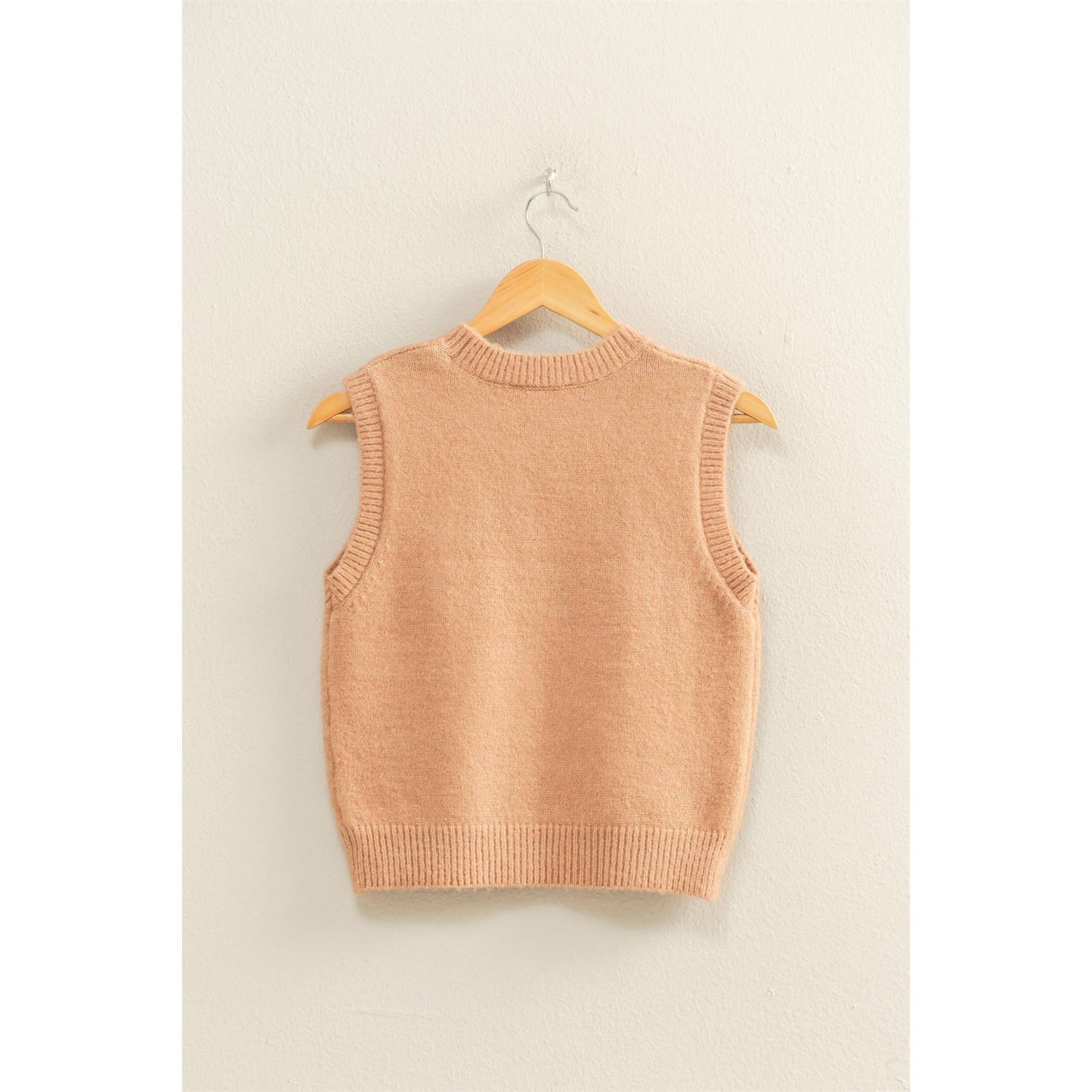 HYFVE – wholesale Tröjväst – Dam – Ärmlös rundhalsad stickad topp18