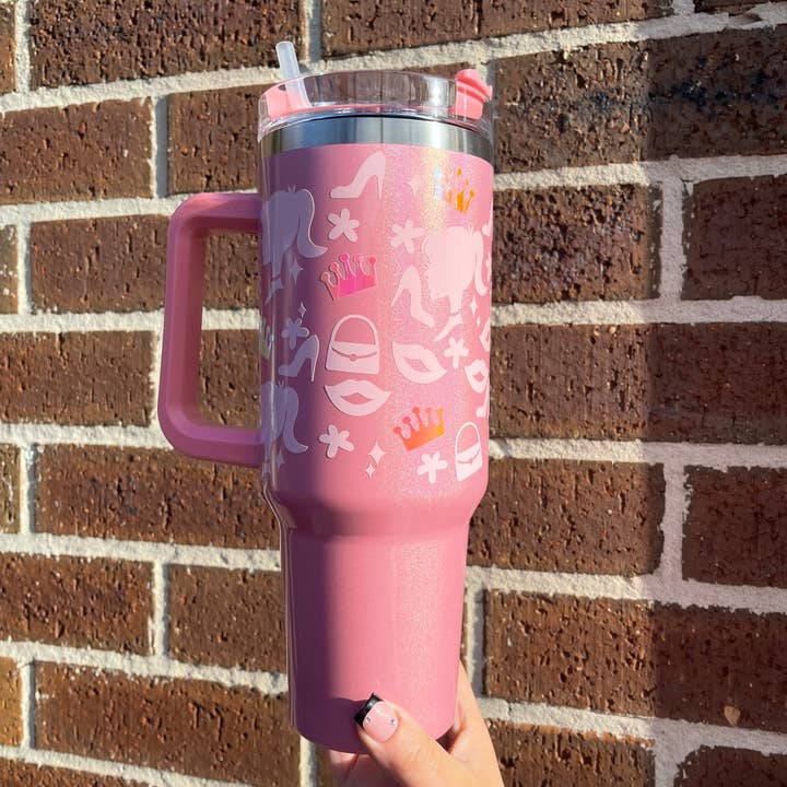 Little Design Collective - Wholesale Insulated Mug/Tumbler - Barbie 40oz Insulated Tumbler