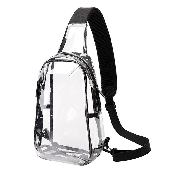 Diacly - Wholesale Crossbody Bag - Women's - Clear Transparent Sling Chest Bag
