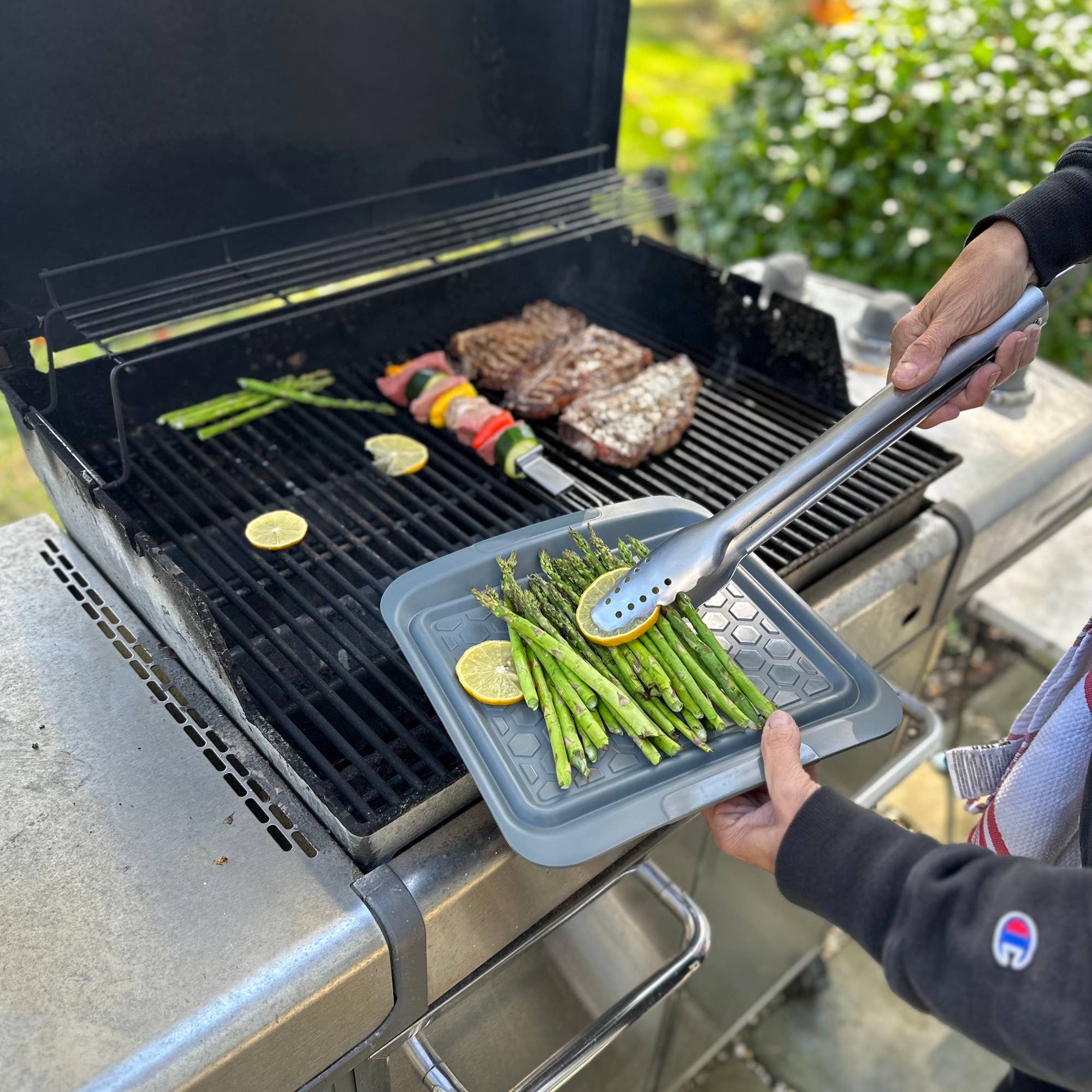 Fox Run Brands - Vente Plateaux de service - Petits plateaux de préparation Outset, ensemble de 2, 10,65 pouces x 10,65 pouces3