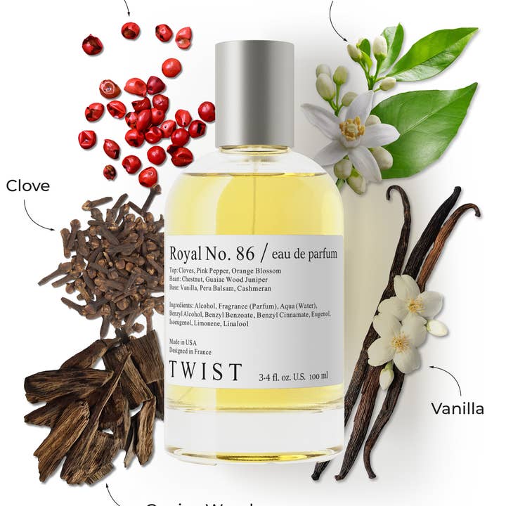 Twist Royal No. 86 - Inspired by R. By The Fireplace Perfume for wholesale by Twist Perfumes