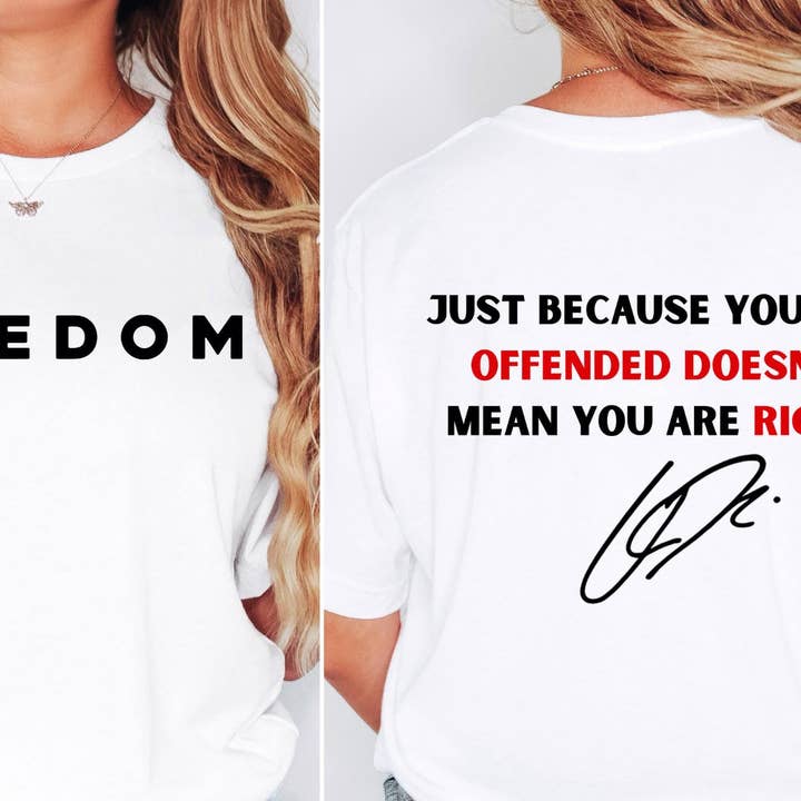 Justice for Charlie Kirk Comfort Colors Tee, Freedom Sweater for wholesale by Glaime