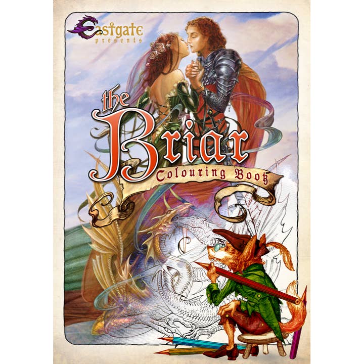 Briar Colouring Fantasy & Gothic Book for wholesale by Eastgate Resource