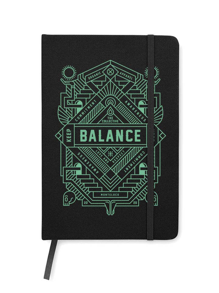Keep Balance notebook for wholesale by The Collective Way