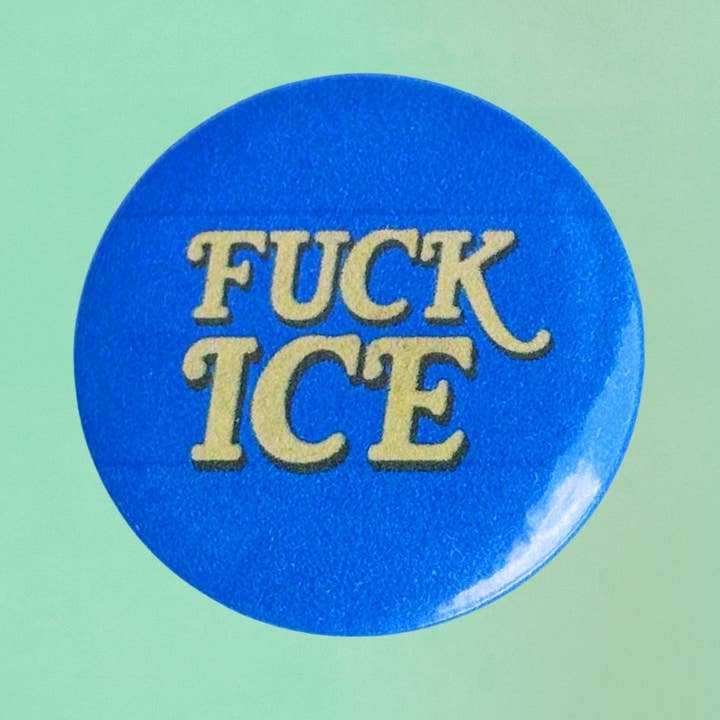 Fanculo il pulsante del ghiaccio per la vendita all'ingrosso da parte di Mistie Eyed Designs