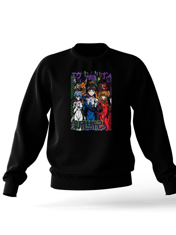 Neon Genesis Evangelion Sweatshirt and other Purchase Wholesale neon genesis. Free Returns & Net 60 Terms on Faire trending on Faire.
