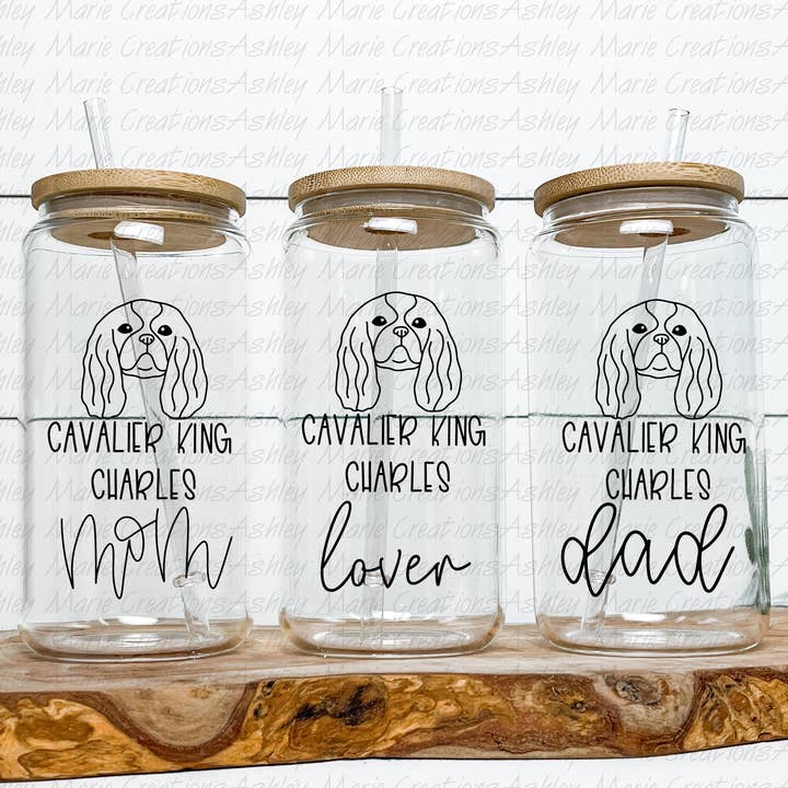 Cavalier King Charles - Can Glass per la vendita all'ingrosso da parte di Ashley Marie Creations
