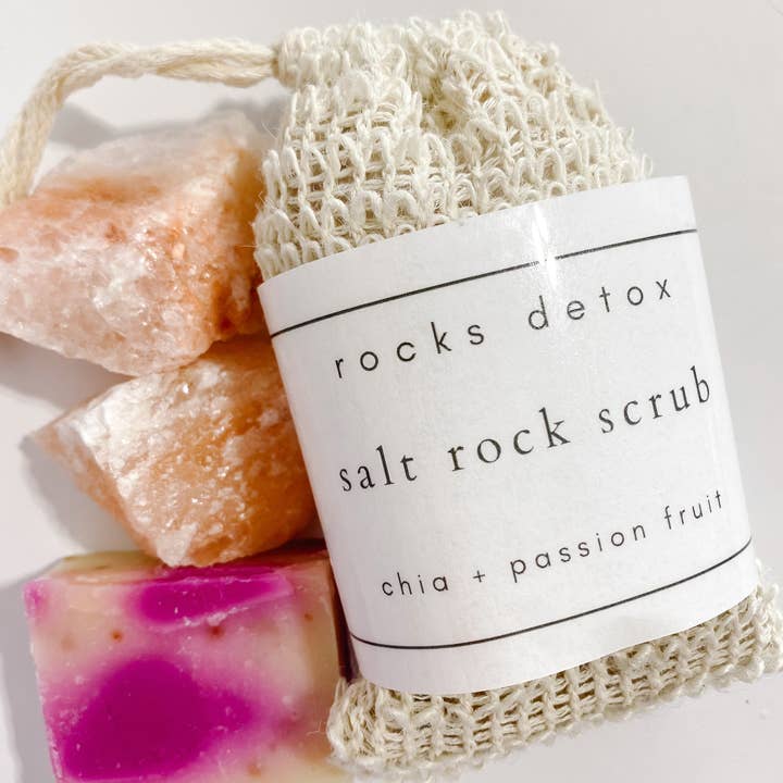 Rocks Detox - Wholesale Body Scrub/Exfoliant - Chia + Passion Fruit Body Scrub