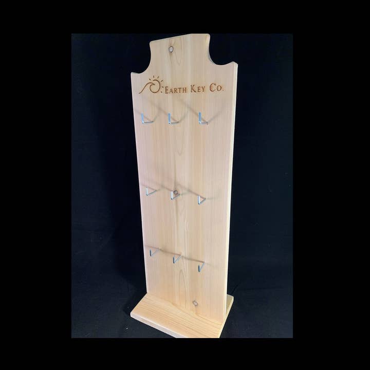 Gifted Shop Works, LLC - Wholesale Jewelry Stand & Display - L-Hook Table Top Display For Jewelry And Keychains5