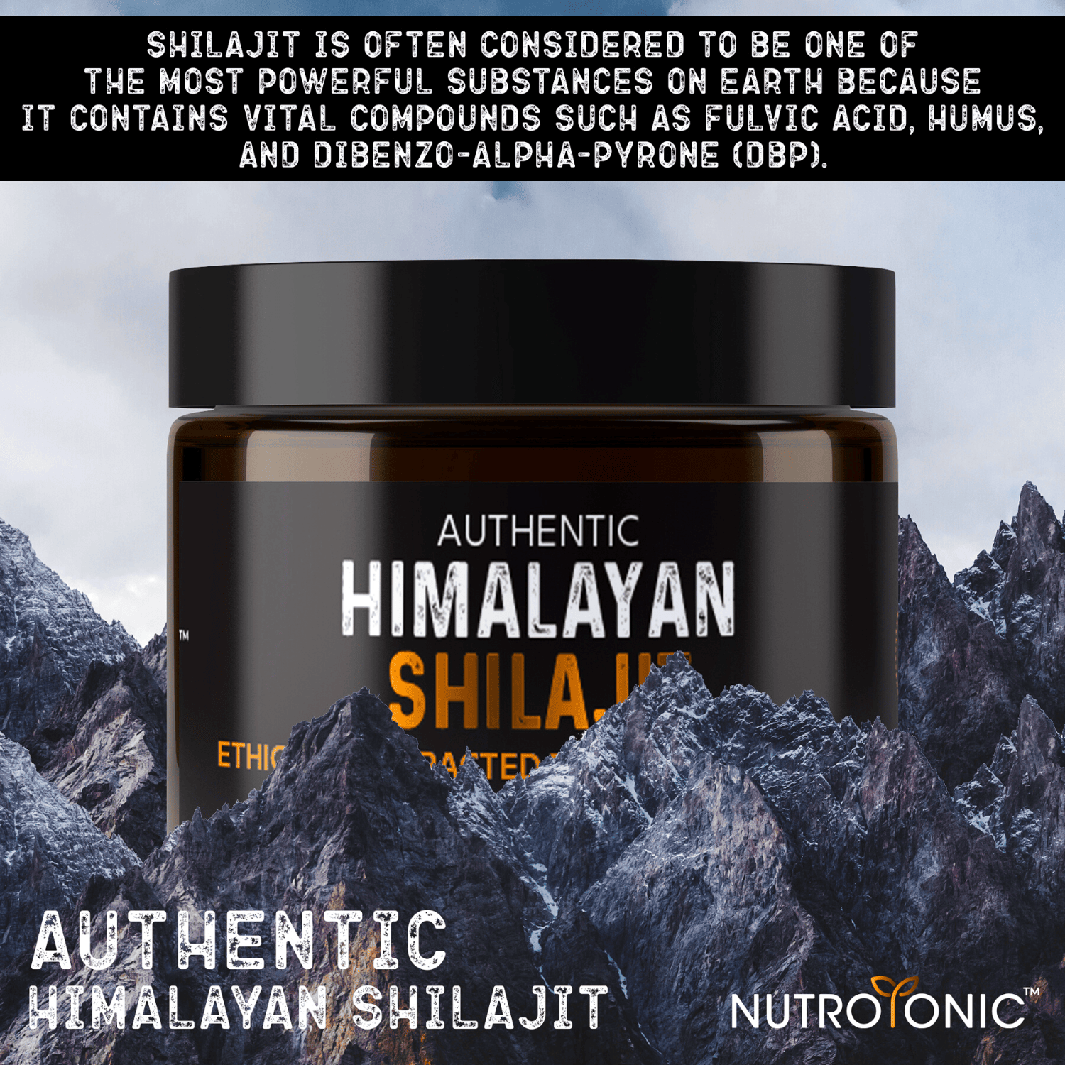 NutroTonic - Wholesale Oral Supplement/Vitamin - Authentic Himalayan Shilajit® 60 Days Sun Dried Organic Resin6