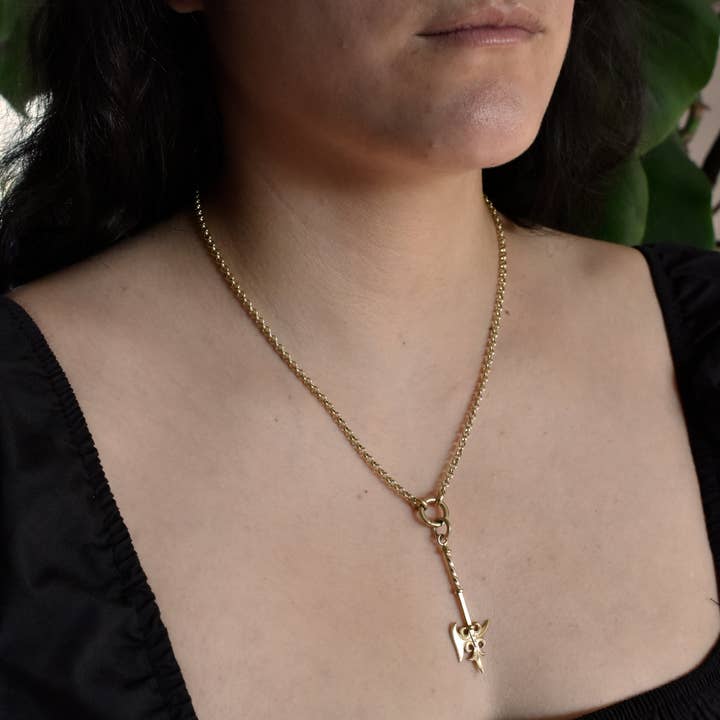 Morgaine Faye - Wholesale Link & Chain Necklace - Tether Chain10