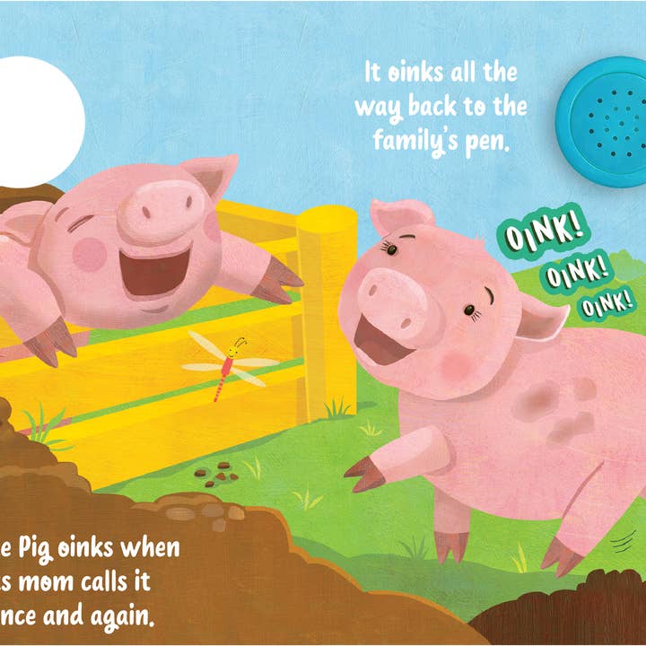 Little Hippo Books - Wholesale Baby & Toddler Book (0-2) - Oink Oink Little Pig3