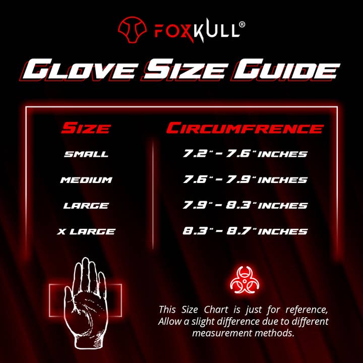 FOXKULL - Wholesale Gloves - Unisex - FOXKULL Motorcycle Full Finger Touchscreen Motorbike Gloves7