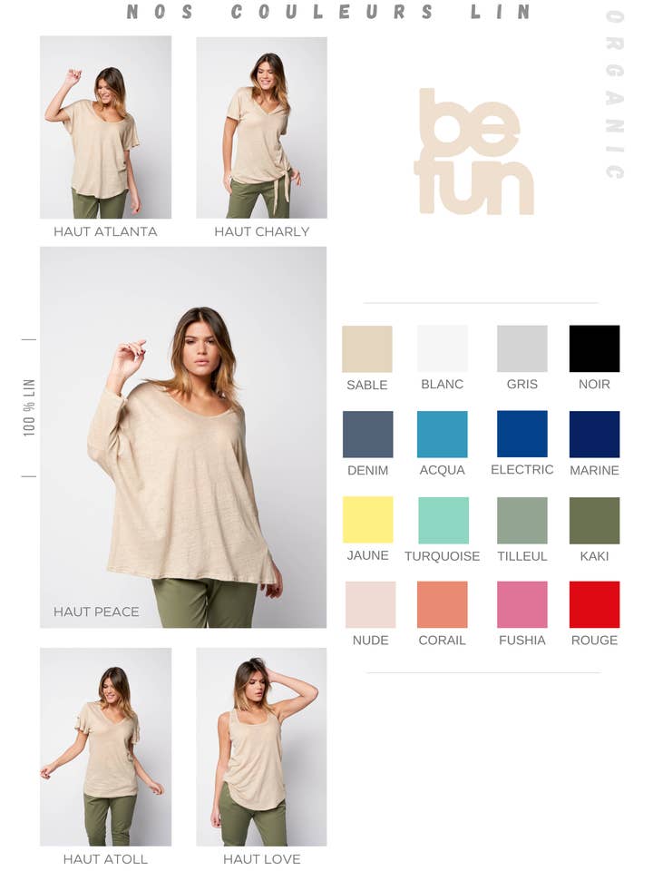 BE FUN PARIS - Wholesale Tank Top - Women's - Haut Love16