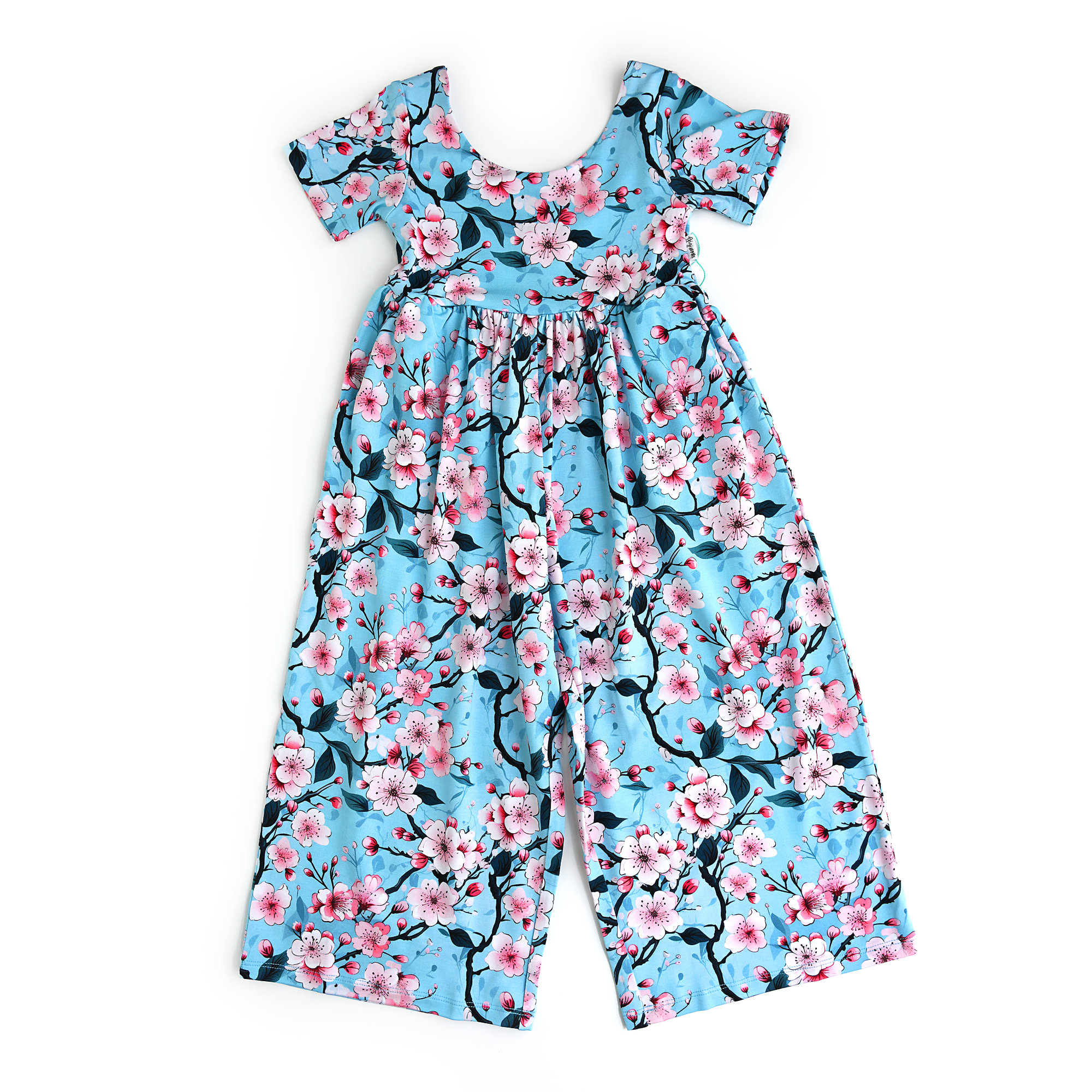 Gigi and Max – wholesale Jumpsuit – Baby – Bamboo Baby Girl Clothing Apparel Romper Sakura0