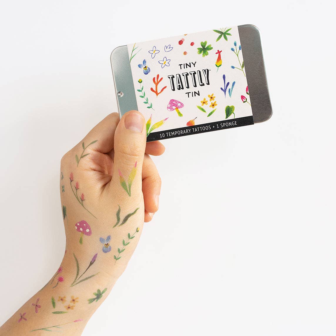 Tattly - Wholesale Temporary Tattoo - Tiny Imaginary Garden Tattoo Tin1