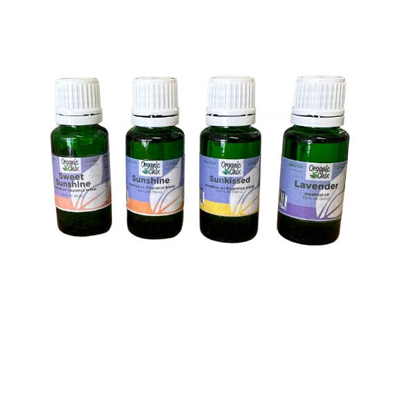 Organic Chix Essential Oil Fragrance Blends for wholesale by Organic Chix