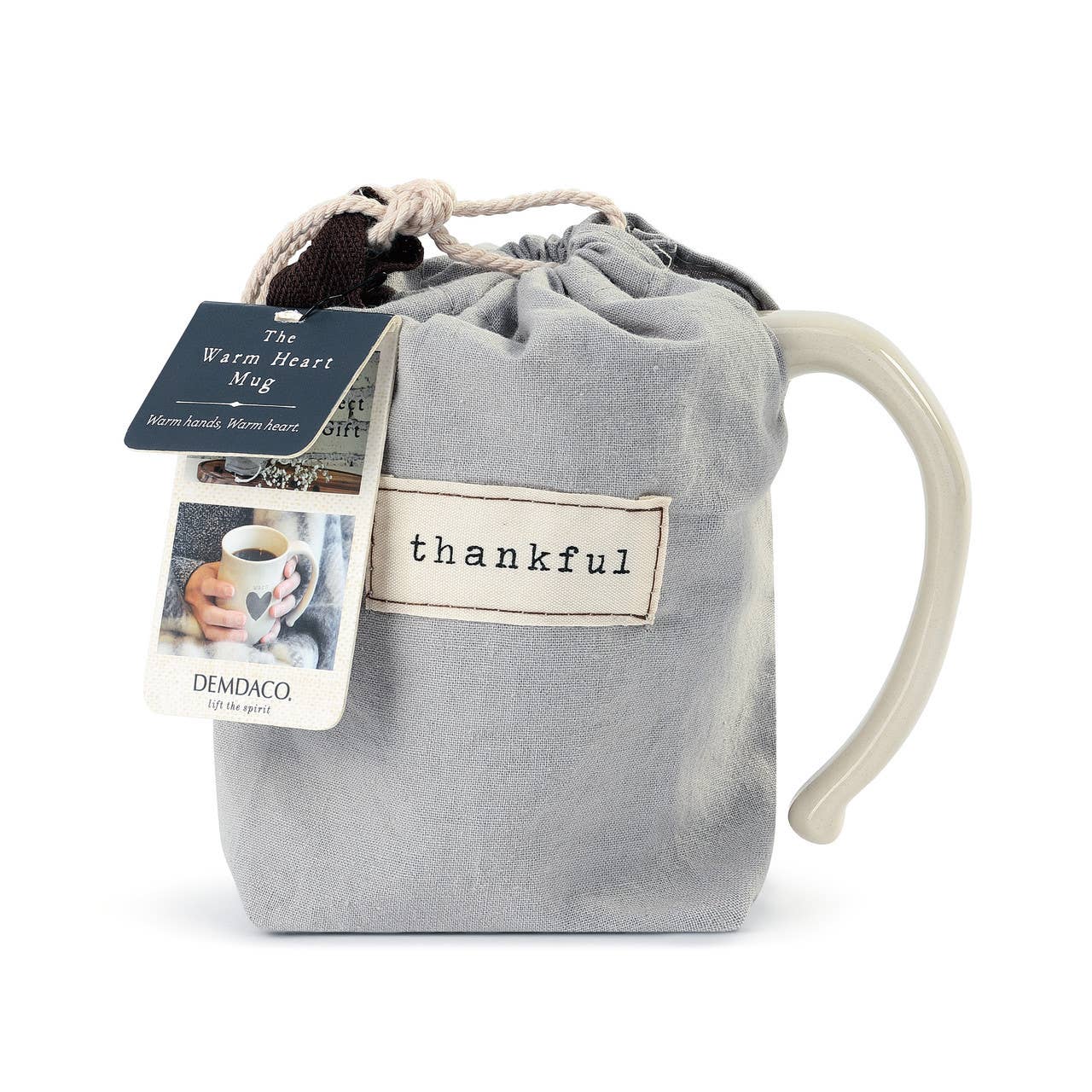 DEMDACO - Wholesale Coffee Mug - Thankful Heart Mug1