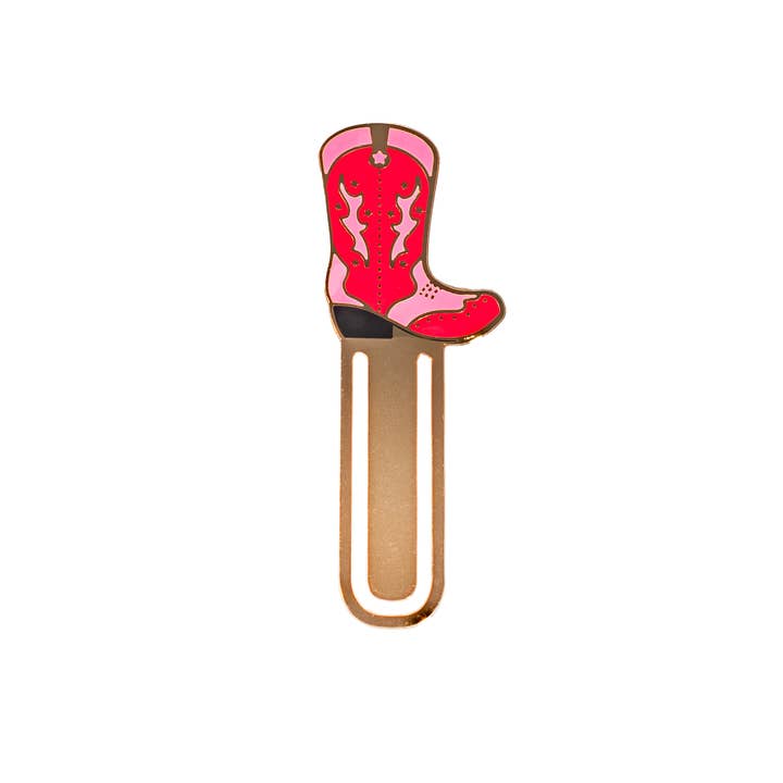 Cowboy Boot Metal Bookmark for wholesale by Sass & Belle Europe