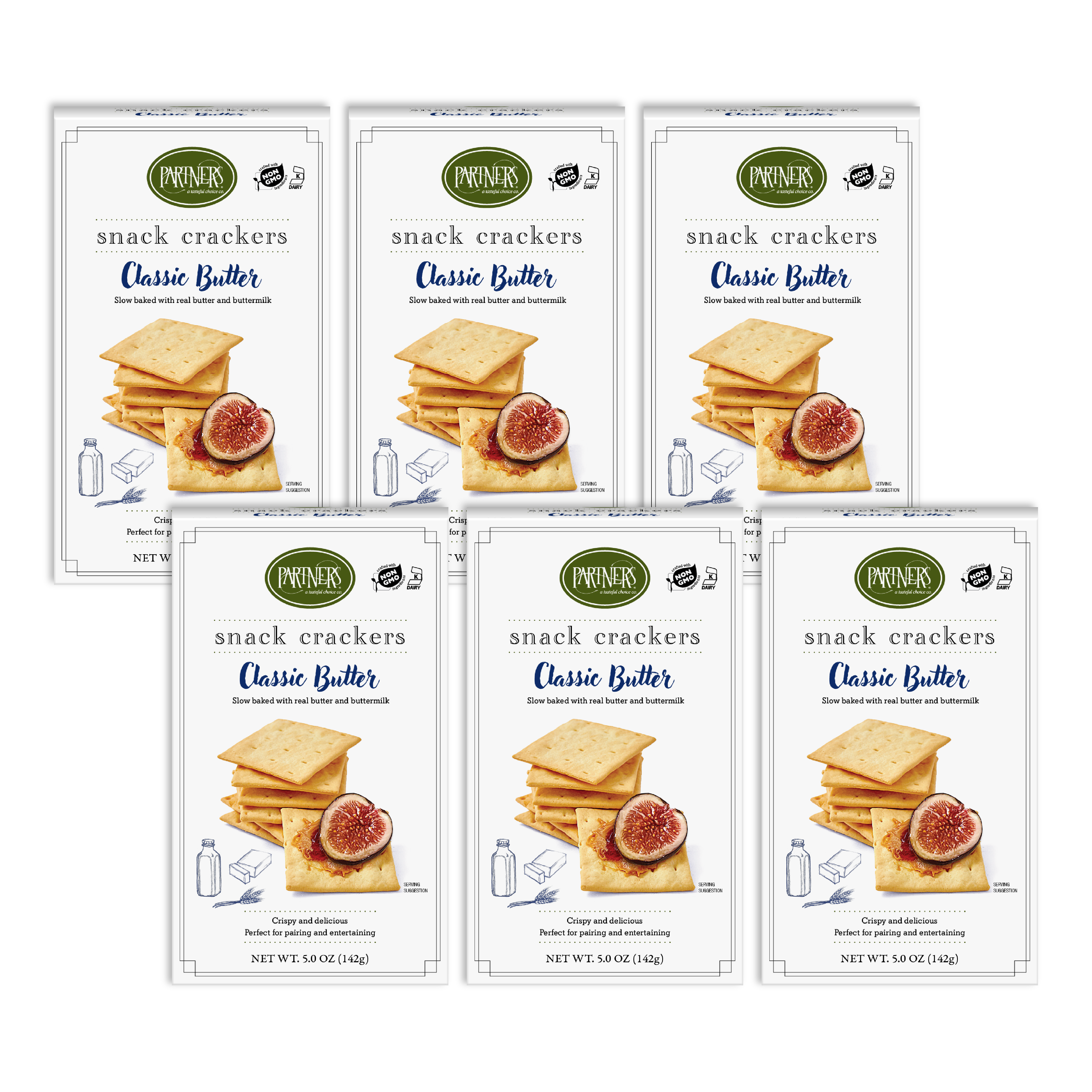 Partners Crackers - Wholesale Crackers - Classic Butter Snack Crackers3