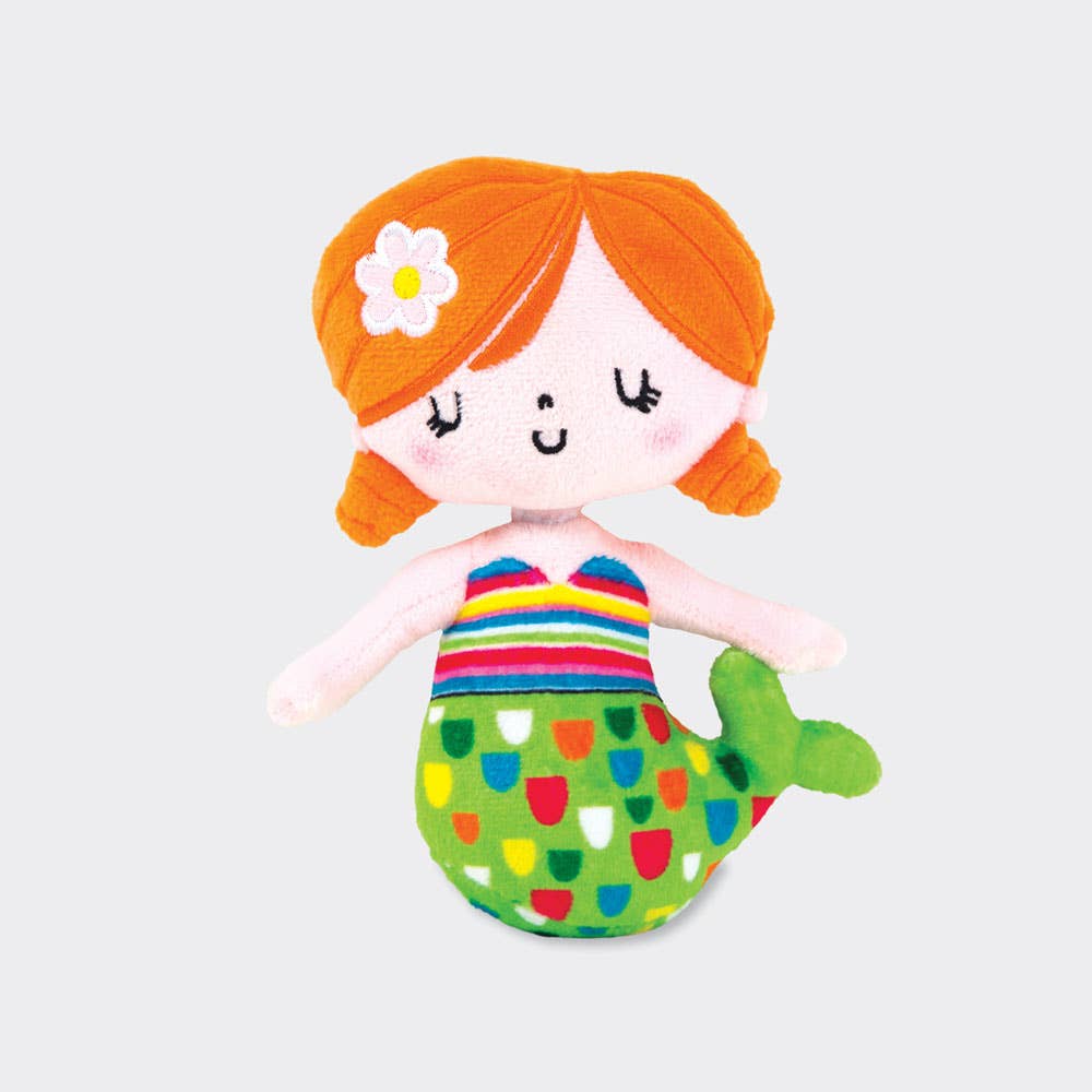 Rachel Ellen Designs - Vente Peluche – enfant et bébé - Poupée en peluche de 17 cm - Suds the Mermaid