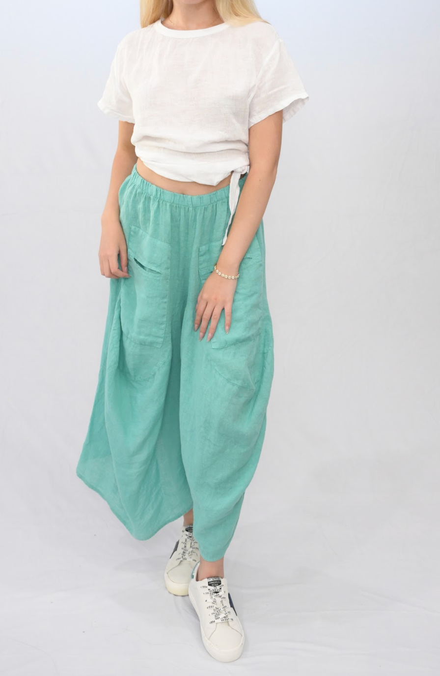 Merci Marie - Wholesale Pants - Women's - Linen Parachute Pants52