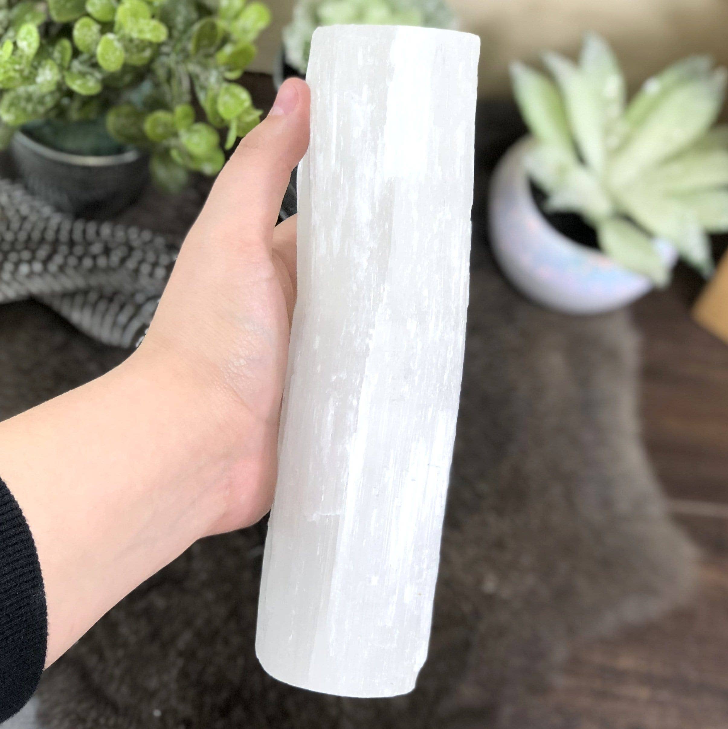 Rock Paradise - Wholesale Candle Holder - Crystal Selenite Candle Holder - 3 Votives3