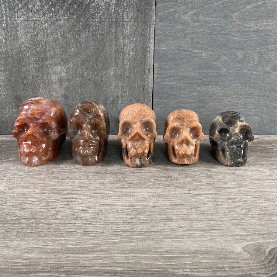 Keystone Crystals - Wholesale Spiritual Stone/Crystal - Assorted Crystal Skulls – Bulk Lot for Gift Shops58