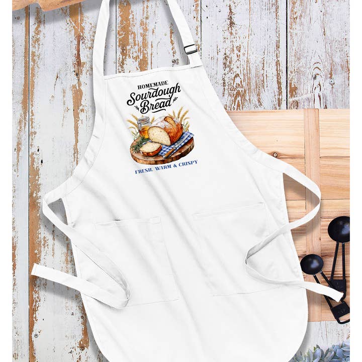 Homemade Sourdough Bread Apron for wholesale by Avery Lane Gifts