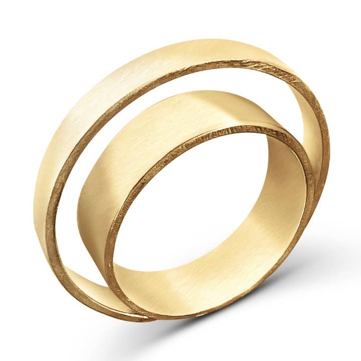 Double Band Ring for wholesale by Uluuh Jewelry