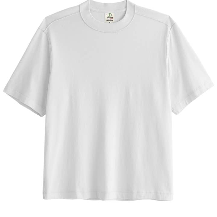 Oversized T Shirt Unisex Cropped (White) and other Purchase Wholesale high quality t shirts. Free Returns & Net 60 Terms on Faire trending on Faire.