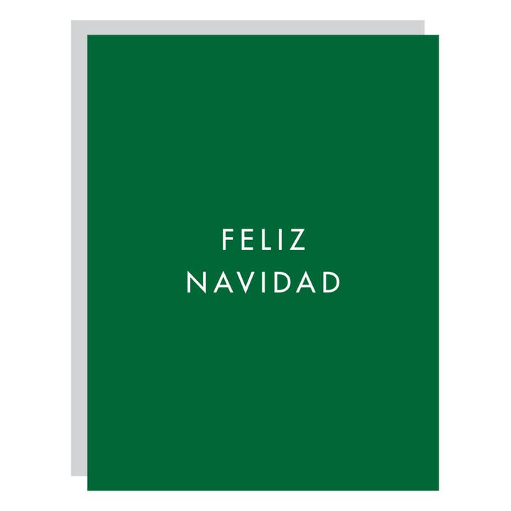 Feliz Navidad! Merry Christmas Card Spanish Fun Holiday Song for wholesale by Carla Cards