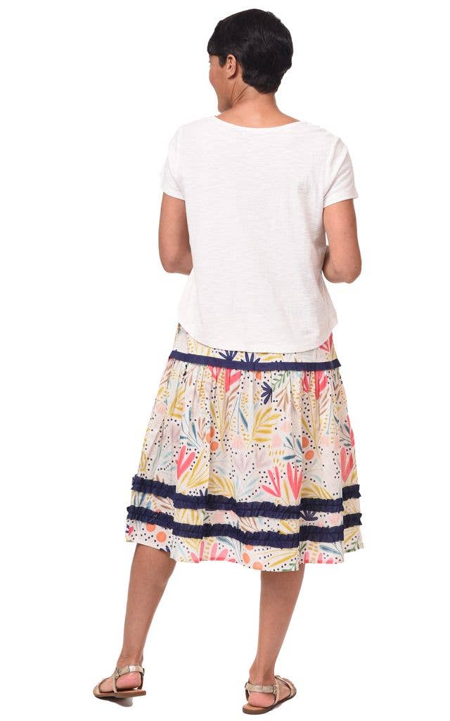 Tulip Clothing – wholesale T-shirt (utan tryck) – Dam – CS101 Knapp T-shirt i Elfenben*3